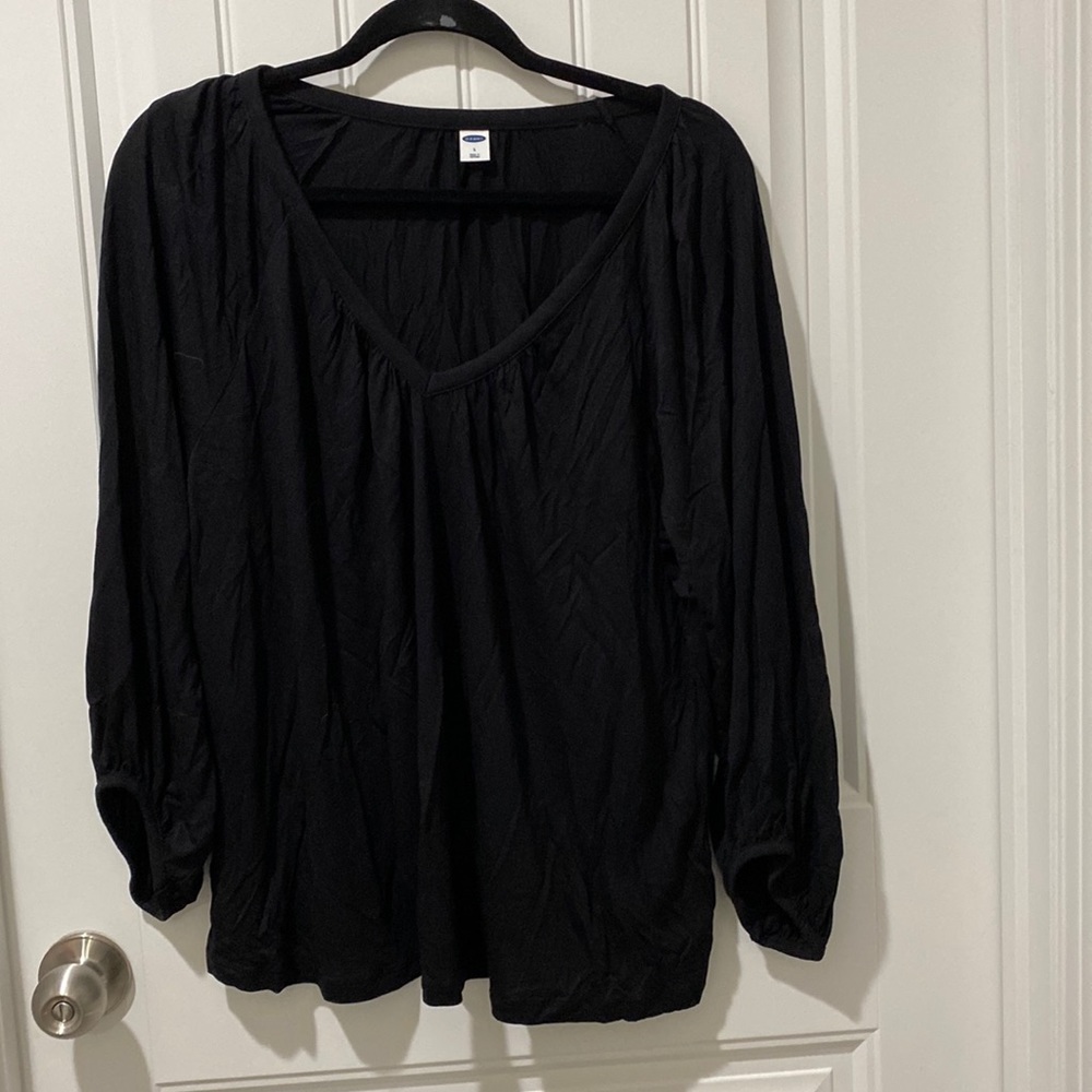 black blouse